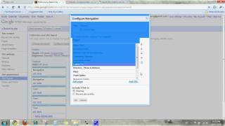 add item to sidebar using google sites.avi