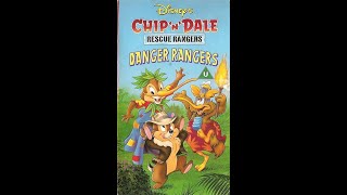 Opening To Chip N Dale Rescue Rangers Danger Rangers Uk Vhs 1992