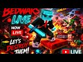 THE UNSTOPPABLE BEAST! 💎 ||😱GamblerCity|| Bedwars Live.....🛑
