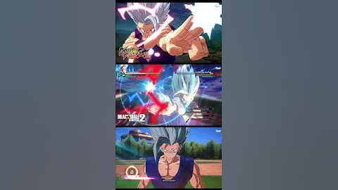 Beast Gohan Comparison - DBFighterZ vs DB Xenoverse 2 vs DB Sparking Zero