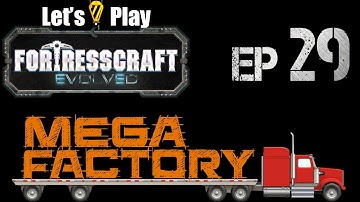 FortressCraft Evolved : Mega Factory - Ep 29 Starting The Bus