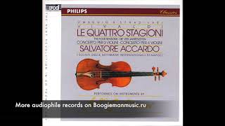 Salvatore Accardo - Vivaldi - Le Quattro Stagioni - Philips ‎– 470 450-2 XRCD2