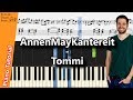 Tommi  annenmaykantereit  piano tutorial  german