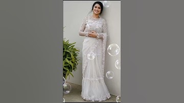 White saree collection 2022 |White saree|White saree for wedding