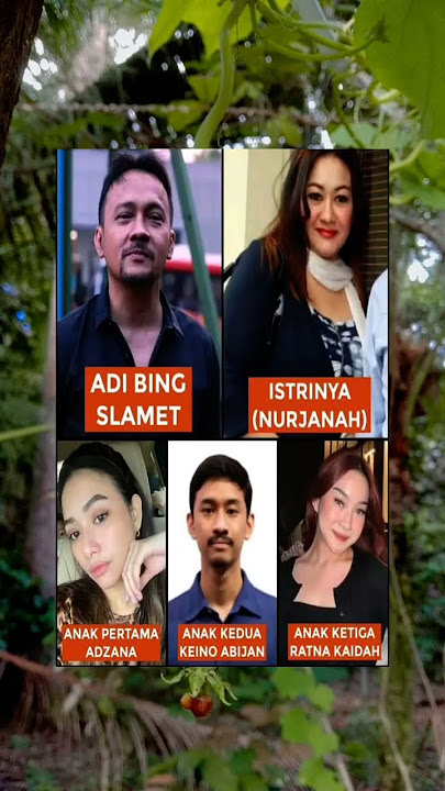 sosok keluarga Adi Bing Slamet yang tak banyak diketahui orang #beritaviral #viral #artis