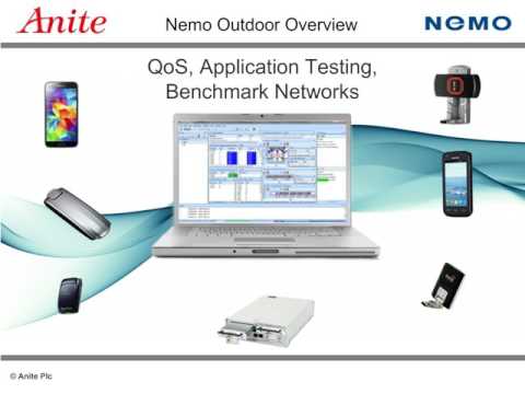 Nemo Outdoor - the ultimate drive test tool for wireless networks