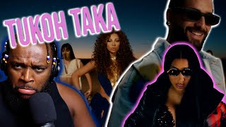 Tukoh Taka  Official FIFA Fan Festival™ Anthem | Nicki Minaj, Maluma, & Myriam Fares (REACTION)