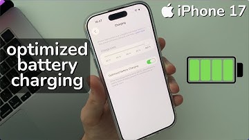 iPhone 17 | How to Turn On Optimized Battery Charging