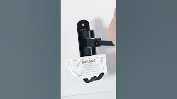 Minimalist Style Helmet Wall-mounted Display Rack-Installation Tutorial