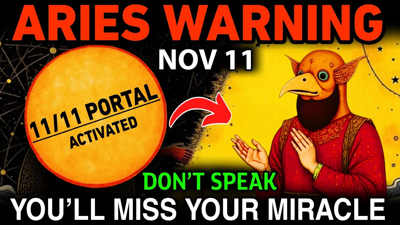 Овен ♈️ Вселенная проверяет вас 11 ноября. Не говорите ни слова, иначе пропустите чудо. 11 ноября