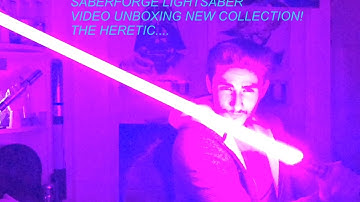 saberfore lightsaber unboxing the heretic