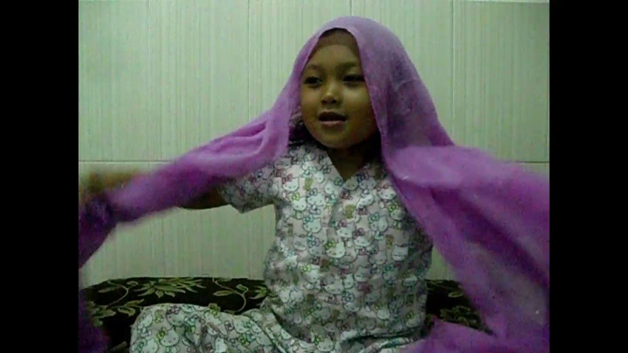  Tips  Cara  Mudah Memakai Hijab Buat  Anak  Anak  YouTube
