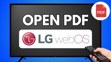 How to Open PDF in LG Smart TV