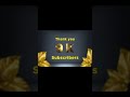 thank you my youtube family members