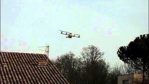 JP Wii Multi Copter first "real" flight