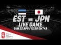 Estonia - Japan | Live | 2018 IIHF Ice Hockey World Championship Division I Group B