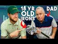 I fit my dad 18 hcp with the best golf game improvement irons of 2024