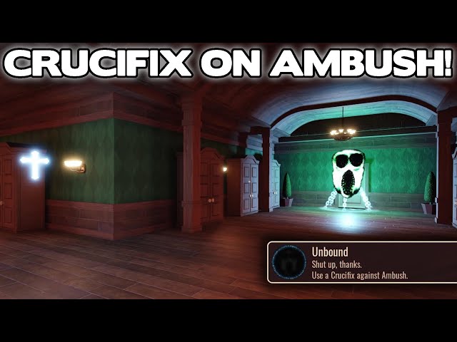 USING THE CRUCIFIX ON AMBUSH IN A PAINTING ROOM!?!? 