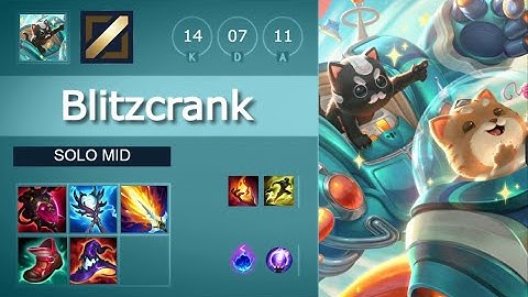 LEO RANK THÁCH ĐẤU – BLITZCRANK ĐI MID META DỊ NHẤT 2025 🔥 | 1 Hook = 1 Mạng