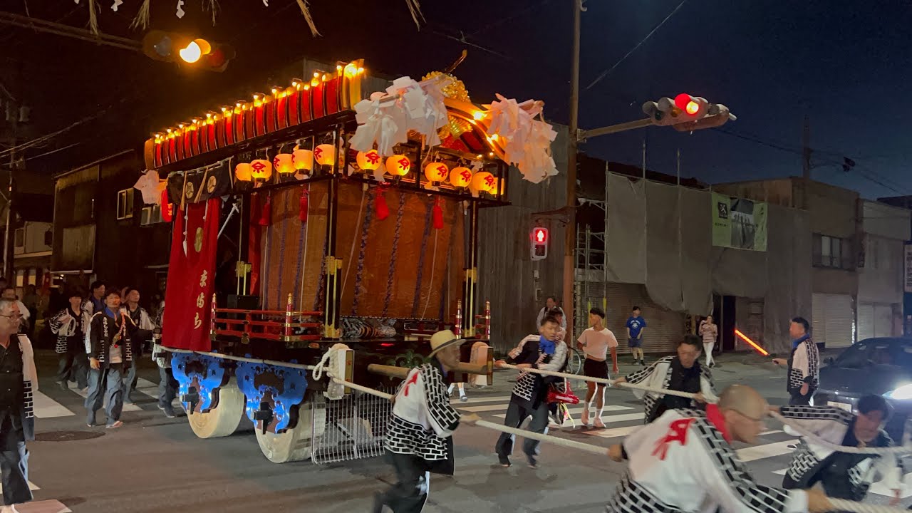 2025.7.24 中津祇園　夜の曳行　大分県中津市