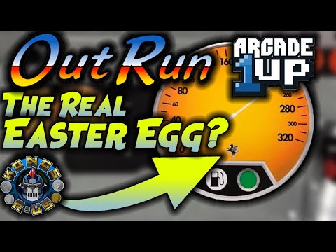 The REAL Easter Egg on OutRun Arcade1up! You Need to PEEL IT!!! from Kongs-R-Us