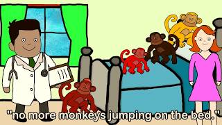 Songs with the Boogiebug | FIVE LITTLE MONKEY'S JUMPING ON THE BED | Popular Nursery Rhyme