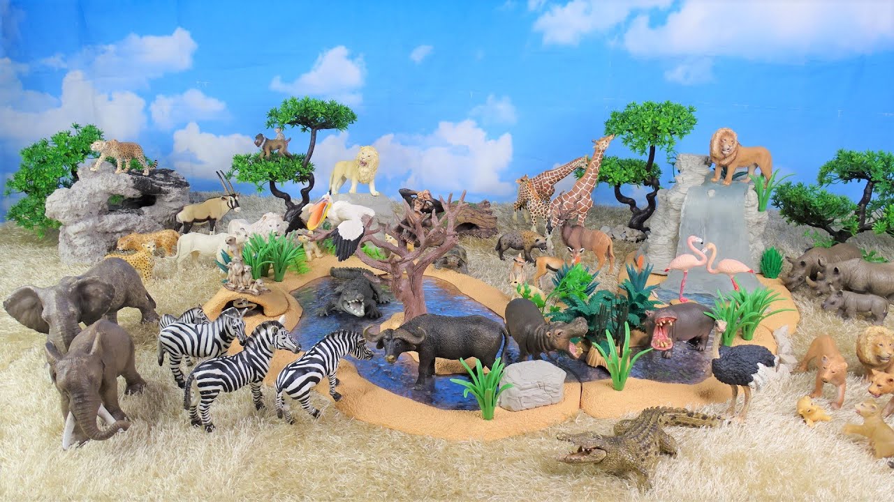 schleich african safari set