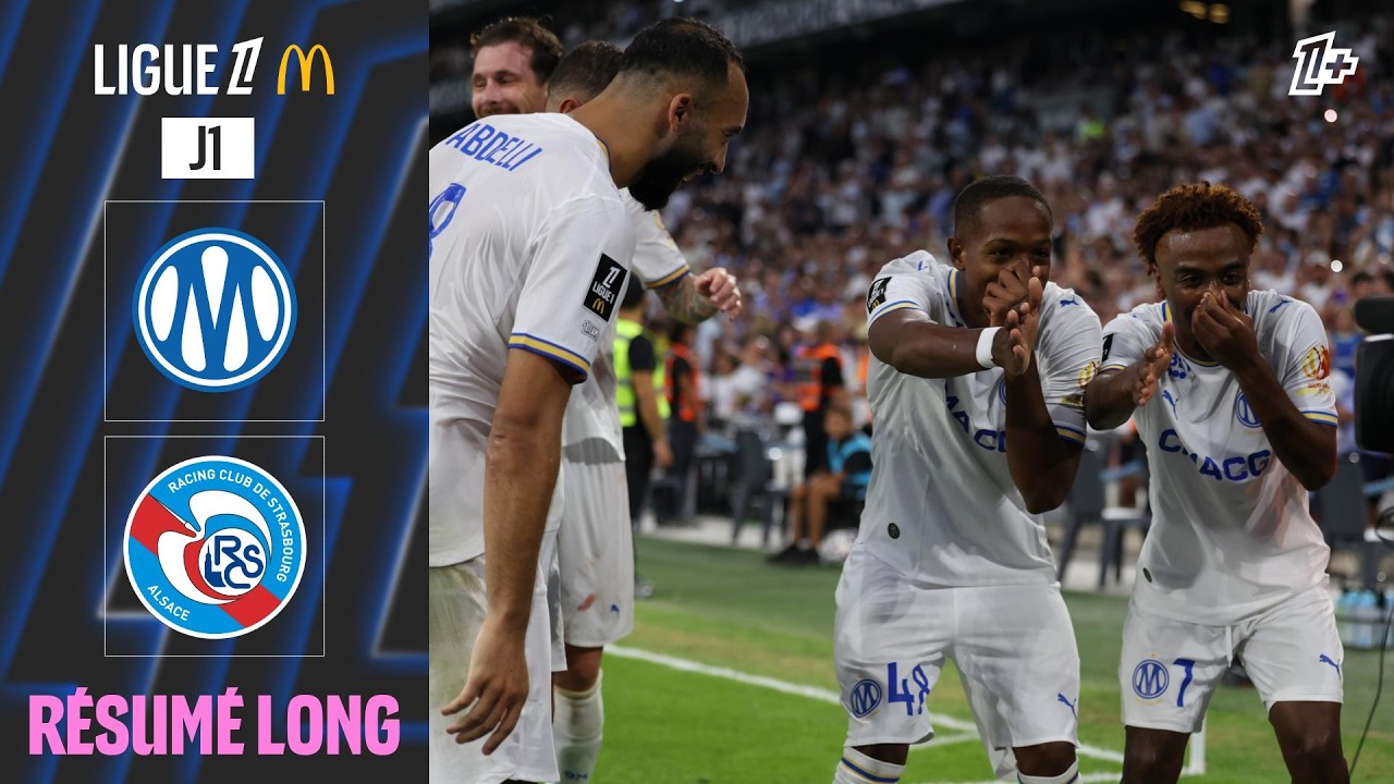 DOUBLÉ de Gouiri, l'OM DÉMARRE FORT contre Strasbourg | 1ère journée - Ligue 1 McDonald's 26/27