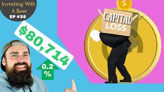 Ep 35 - CAPITAL LOSS REVEALED - Value Investing 50k into 1million over 10 years on the ASX