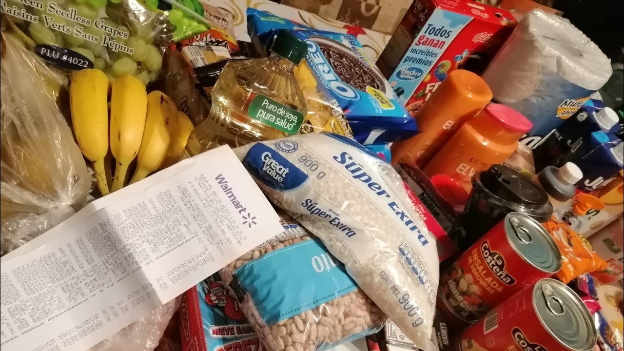 COMPRAS DE DESPENSA SEMANAL EN WALMART #15 - YouTube