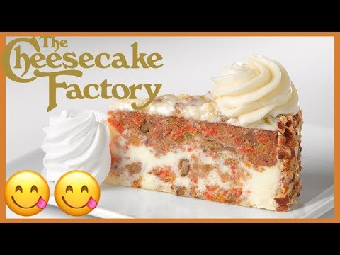 COPYCAT CHEESECAKE FACTORY CHEESECAKE RECIPE!! | CARROT CAKE