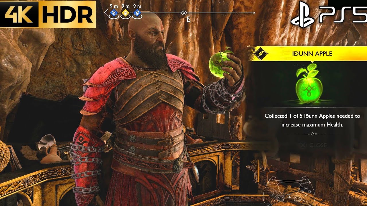 How to Get Idunn Apple Jarnsmida Pitmines GOD OF WAR RAGNAROK Jarnsmida