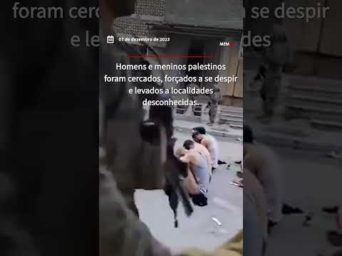 Palestinos encontram roupas de vítimas de desaparecimento por Israel