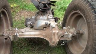 HOW TO REPLACE a TRANSMISSION / TRANSAXLE - RIDING LAWNMOWER Hydrostatic Transmission Replacement