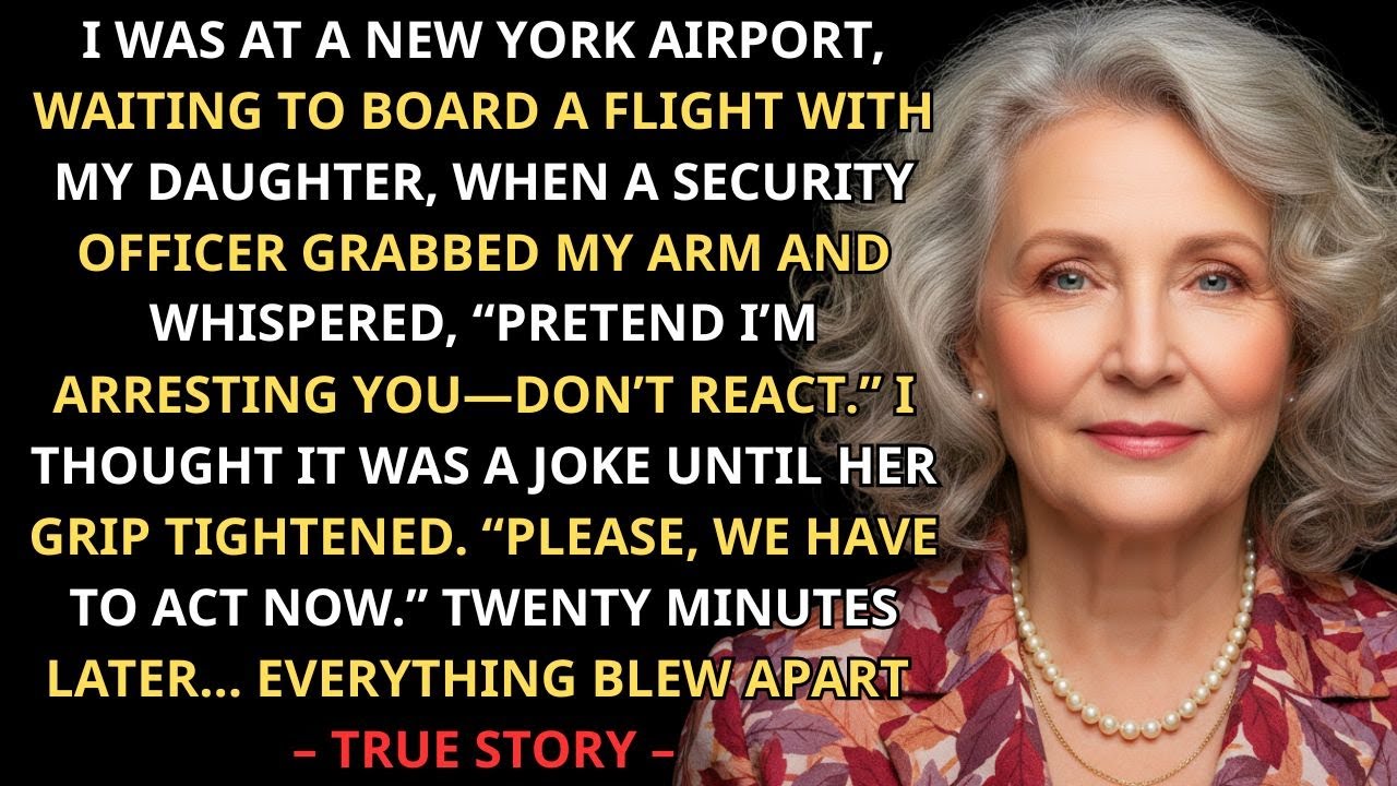 Офицер прошептал: «Кричи — притворись, что тебя арестовывают». Я так и сделал, и это меня спасло.