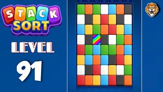 Stack Sort : Color Puzzle Level 91 Walkthrough Wealth