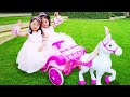 Boram e sua amiga vestida de princesa | Compilação de vídeos para crianças