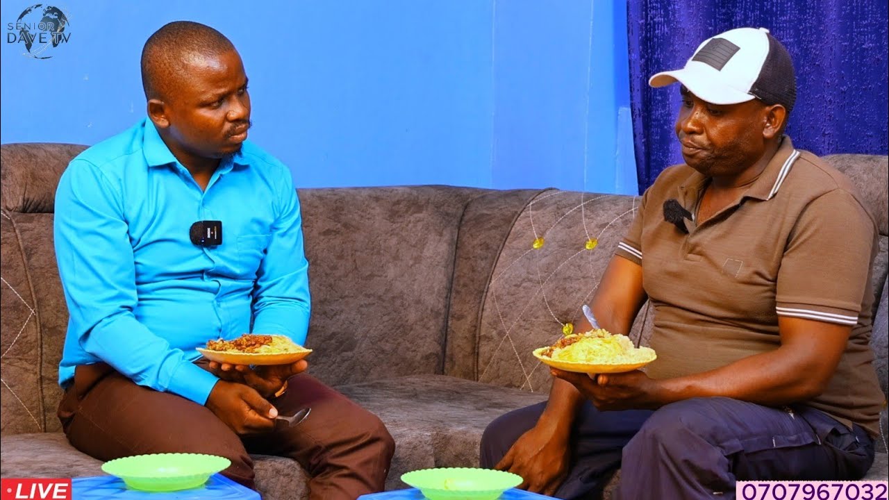 Mafi ngumu is here with charlse and ibrahim😪See how humble this man is😪Charlse crying live on cam