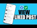 How To View Liked Posts On Facebook | Can’t Find Liked Posts on Facebook? Here’s How