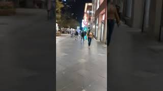Walking Down 16th Street Downtown Denver Colorado