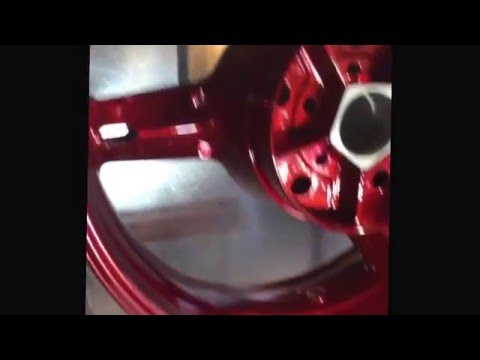 Sportbike Powder Coating in Dallas Texas