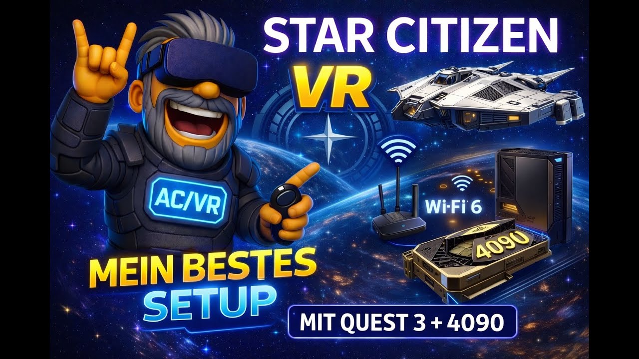 Star Citizen in VR – Mein BESTES Setup mit Quest 3, Virtual Desktop & RTX 4090