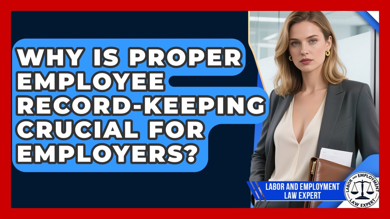 Why Is Proper Employee Record-keeping Crucial For Employers? - Labor ...