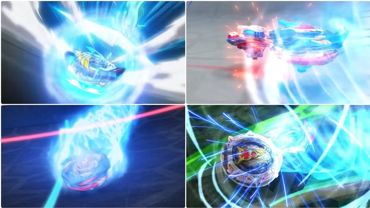All Wing Launches/Moves of Valtryek in Beyblade Burst Season 1-7