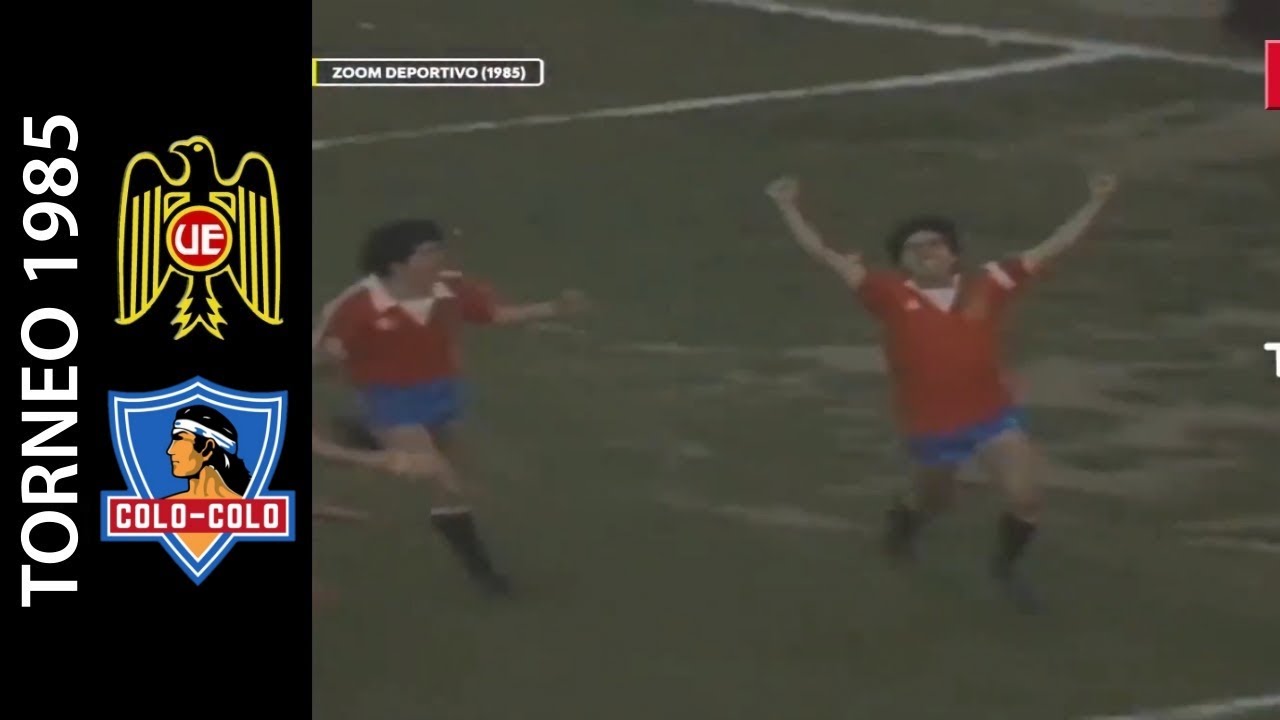Unión Española 2-0 Colo Colo - Campeonato Nacional 1985 - Resumen