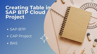 Creating a Table in SAP BTP CAP Project | Tables and Models in SAP CAP