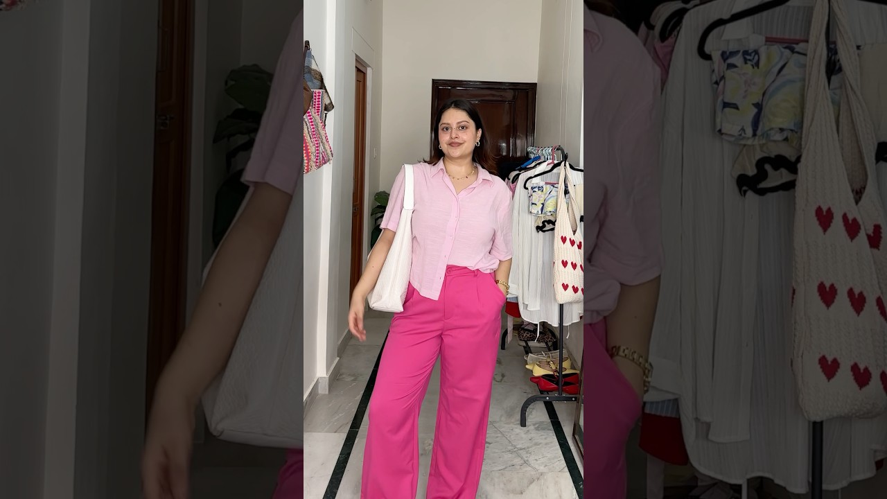 Work Outfit Idea in *pink* 🎀🌸  Corporate Cutie ep. 3 