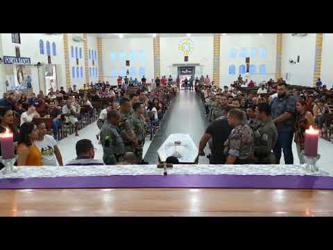 Corpo do empresário Jesus Souza na igreja Católica de Feijó