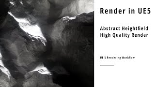 UE5 / Houdini Tutorial: Render Abstract Landscapes in Unreal Engine