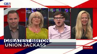 M&S, Rowan Atkinson & Rt Revd Rob Wickham Dan Wootton Tonight Panels Union Jack